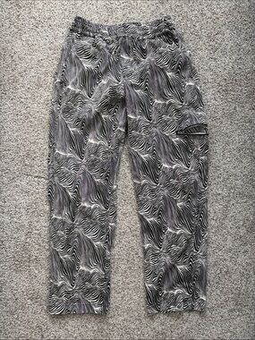 Welcome Equine Black & White Elastic Waist Pants